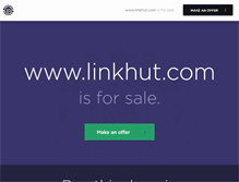 Tablet Screenshot of linkhut.com